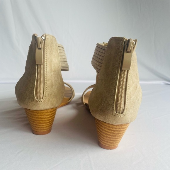 BEUTHOEM Wedge Sandals for Women Dressy Casual Summer Comfy Wedges Heels Sandals - Picture 10 of 16